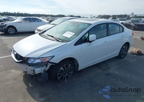 2013 Honda Civic Ex-L from USA, damaged, VIN 19XFB2F98DE056433